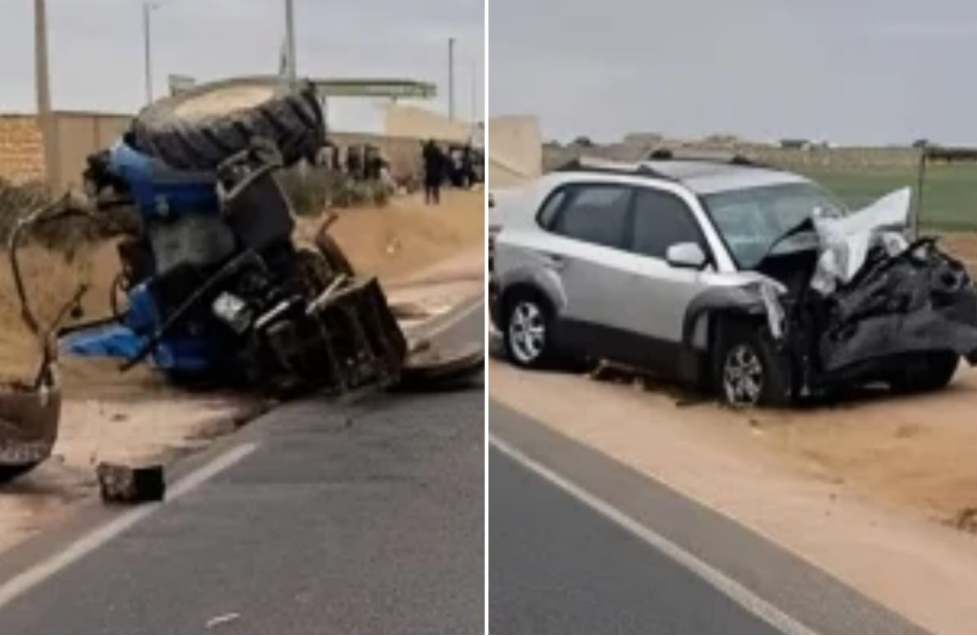Cinq morts et 11 blessés dans une collision entre voitures et tracteur à Sidi Bennour