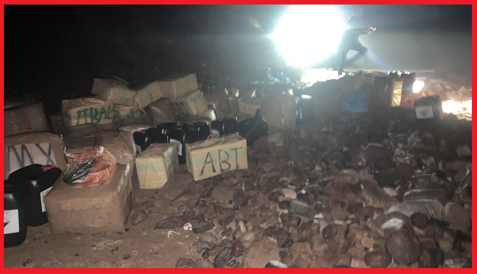 Sidi Ifni : Échec d&rsquo;une tentative de trafic de 922 kg de résine de cannabis par voie maritime