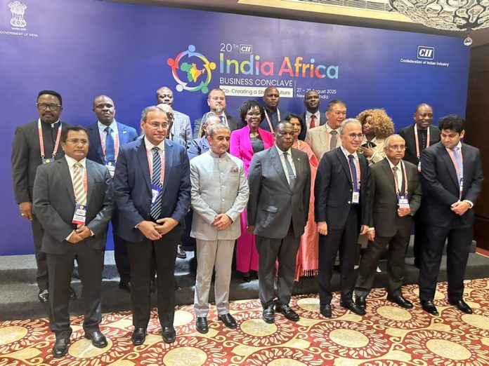 Le Maroc présente son expérience en matière de transition énergétique lors du Sommet des affaires Inde-Afrique.