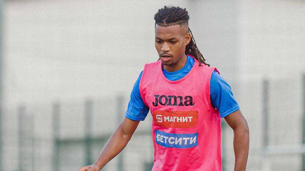 Première apparition de Mahdi Mbarek avec le Dynamo Makhachkala russe