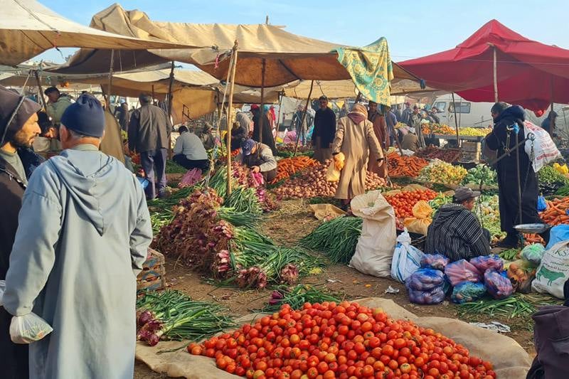 Le Maroc lance un programme de 100 milliards de centimes pour moderniser les marchés hebdomadaires.