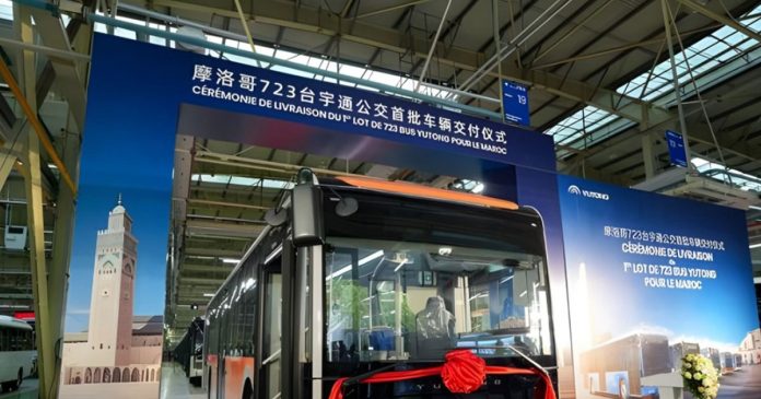 Le Maroc reçoit 723 bus Yutong en préparation pour la Coupe d&rsquo;Afrique des Nations 2025.