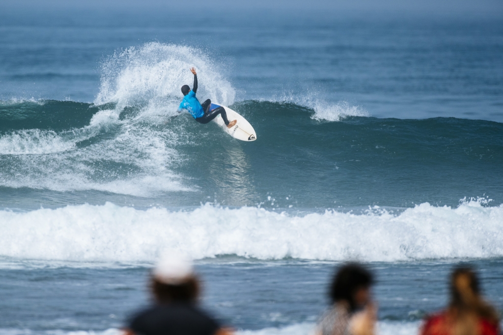 A Agadir, la finale européenne des jeunes surfeurs.