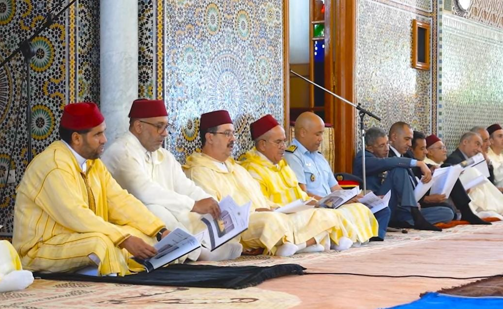 Célébration religieuse à Kénitra en l&rsquo;honneur de la naissance du Prophète à la mosquée Lalla Khadija