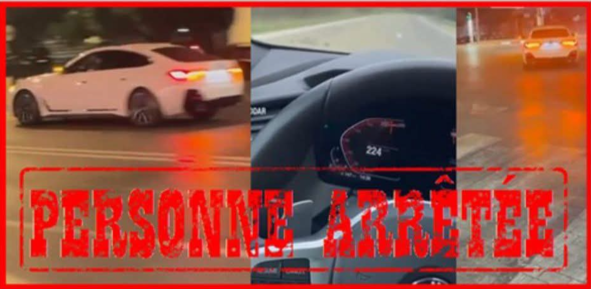 Kénitra : Arrestation d&rsquo;un jeune homme pour conduite dangereuse mettant en péril la sécurité des citoyens.