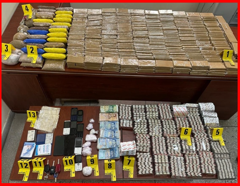 Démantèlement d&rsquo;un réseau de trafic de drogue à Fès et saisie de grandes quantités de chira et de comprimés psychotropes.