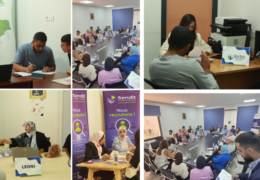Casablanca : La plateforme jeunesse du quartier Hay Mohammadi réunit 300 jeunes lors d&rsquo;une journée d’emploi et d&rsquo;orientation.
