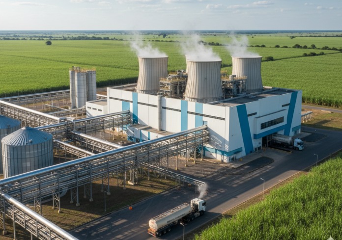 Le Brésil inaugure la première centrale thermique au monde fonctionnant à l&rsquo;éthanol.