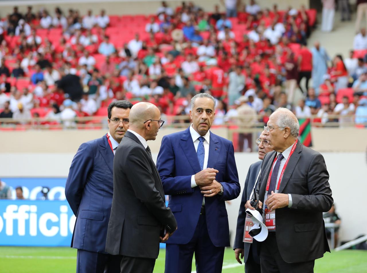 Hammouchi inspecte les dispositions de sécurité au stade Prince Moulay Abdallah avant le match Maroc-Niger.