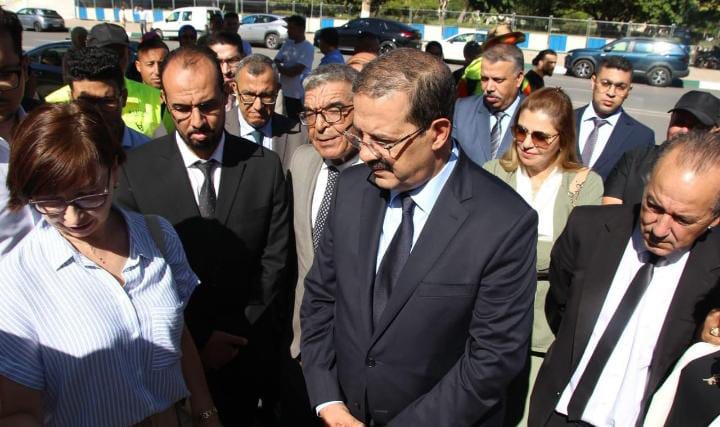 Kénitra : le gouverneur de la province inspecte le projet d&rsquo;aménagement du jardin Ibn Khafaja