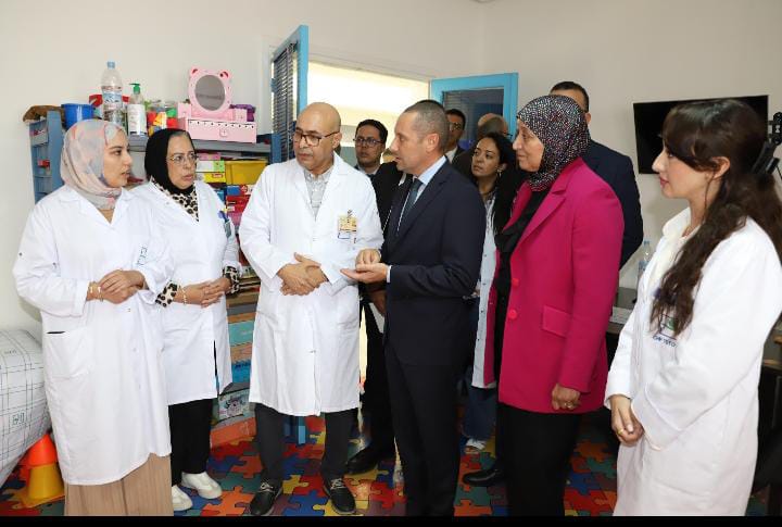 Le ministre de la Santé visite Tétouan et inspecte le projet de l&rsquo;hôpital régional spécialisé ainsi que d&rsquo;autres établissements de santé.