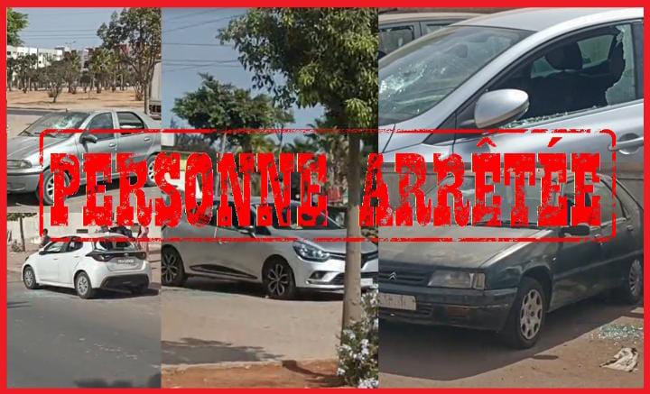 Casablanca : Un jeune homme arrêté pour des dommages matériels causés à des voitures dans le quartier al-Fadl