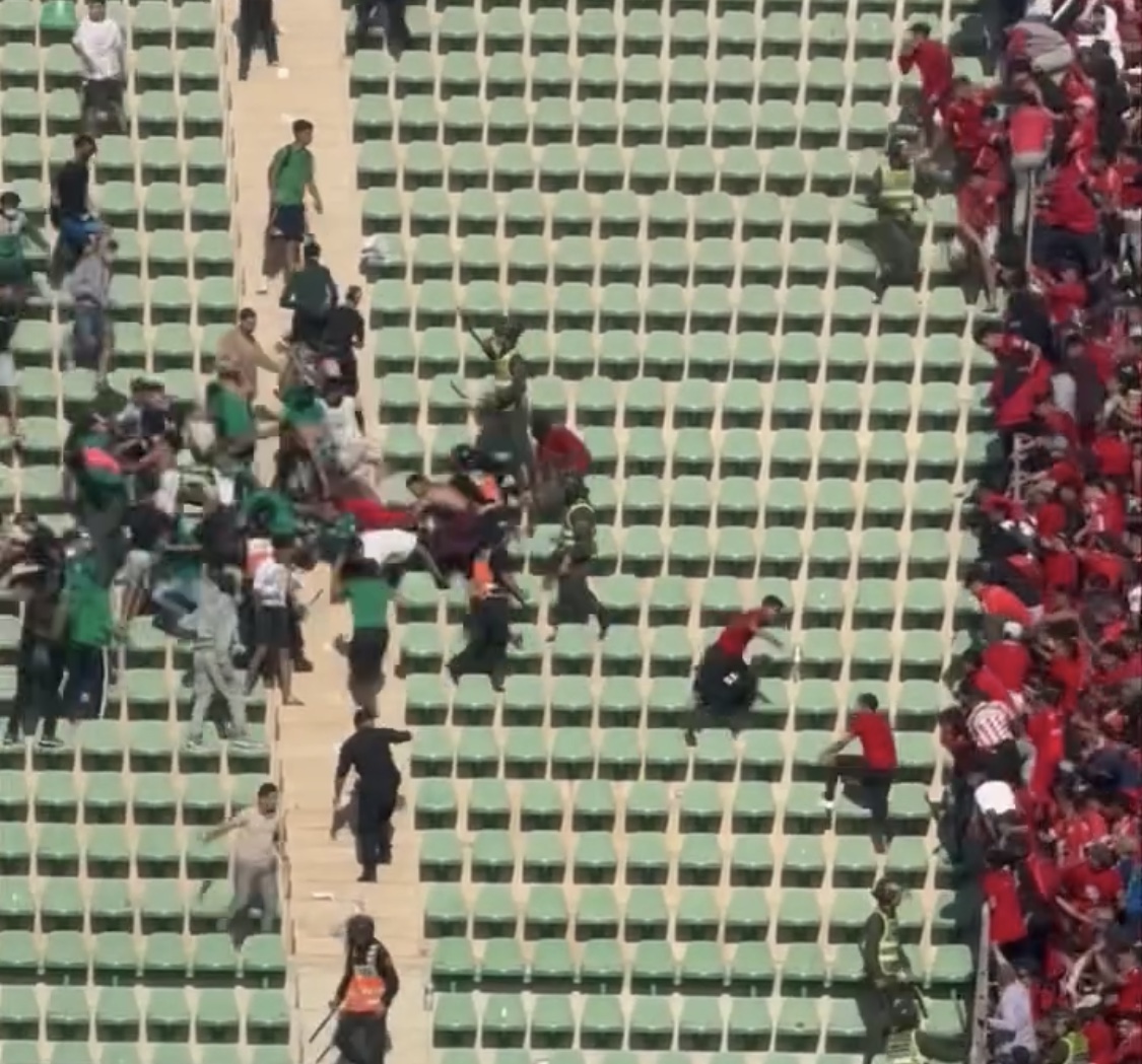 Émeutes dans les tribunes du stade d&rsquo;Agadir