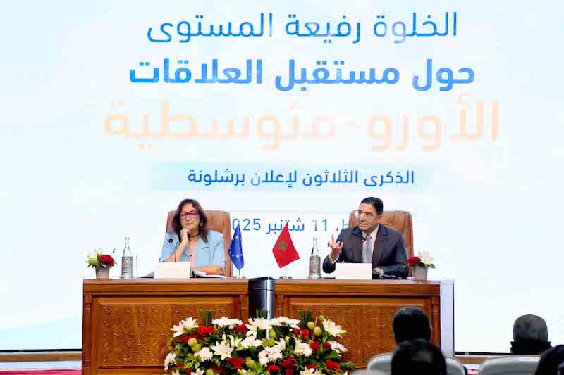 Le Maroc appelle à un nouveau partenariat euro-méditerranéen basé sur l&rsquo;équilibre et le destin commun.