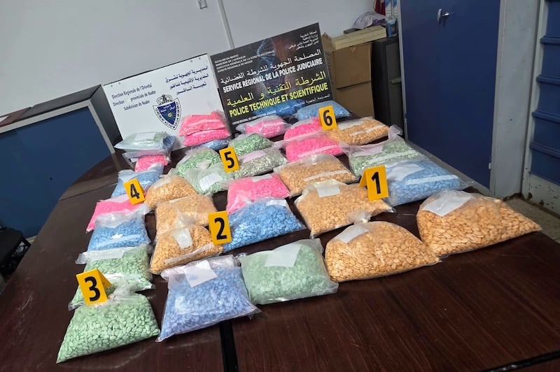 L&rsquo;éveil des forces de sécurité nationale met en échec la contrebande de plus de 76 000 comprimés d&rsquo;ecstasy au port de Nador.