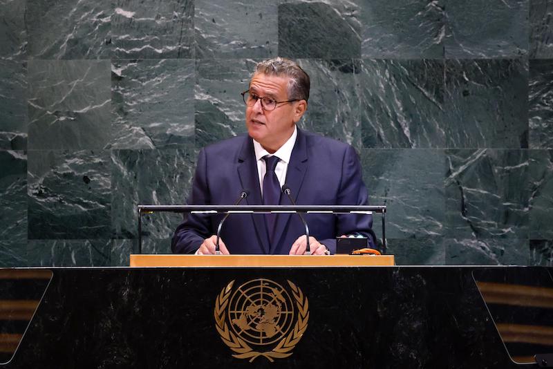 Akhennouch à l’ONU : « L’autonomie dans le cadre de la souveraineté marocaine est la solution réaliste pour mettre fin au conflit du Sahara. »