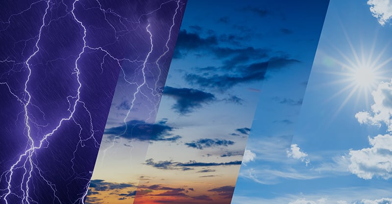 Météo du Lundi : Temps chaud et averses orageuses dans plusieurs régions