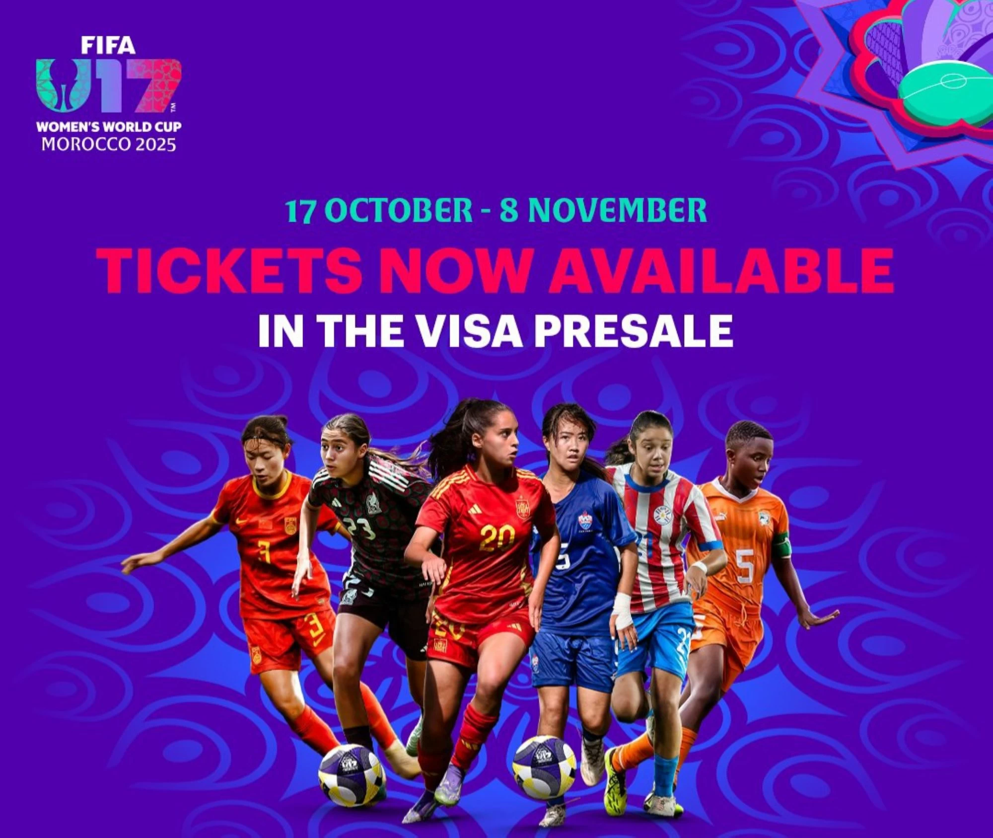 Le Maroc se prépare à accueillir la Coupe du Monde féminine des moins de 17 ans : la FIFA ouvre la vente des billets au public.