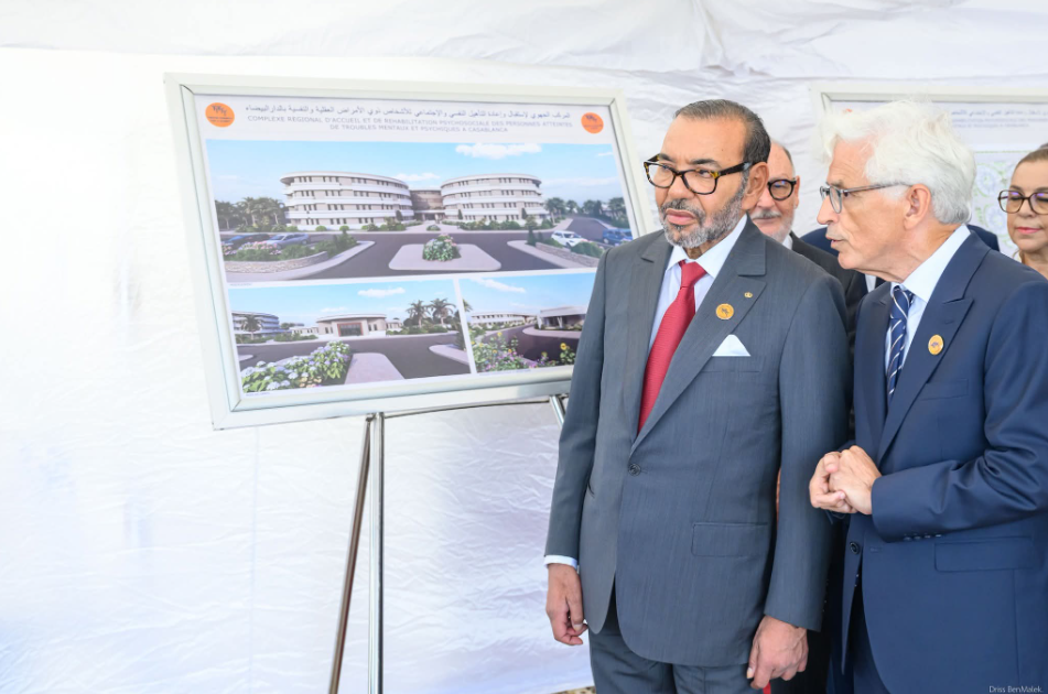 Le roi Mohammed VI lance les travaux de construction d&rsquo;un complexe régional de réhabilitation psychologique et sociale à Mediouna.