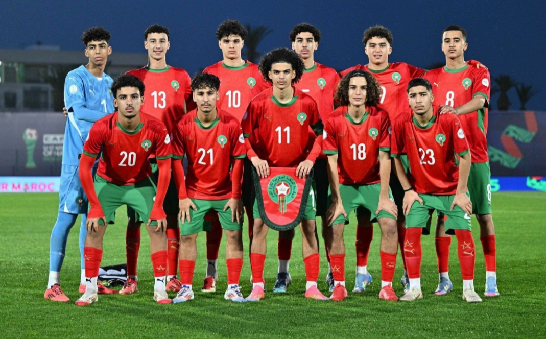 Les شباب الأطلس arrivent à Doha pour participer à la Coupe du Monde U17 au Qatar.