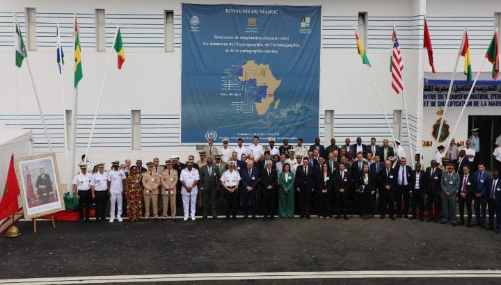 Casablanca accueille un colloque africain sur la coopération en hydrographie, océanographie et cartographie marine.