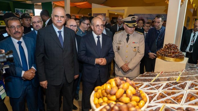 Lancement de la quatorzième édition du Salon International des Dattes à Erfoud sous le thème de la gestion durable des ressources en eau, fondement du développement des oasis.