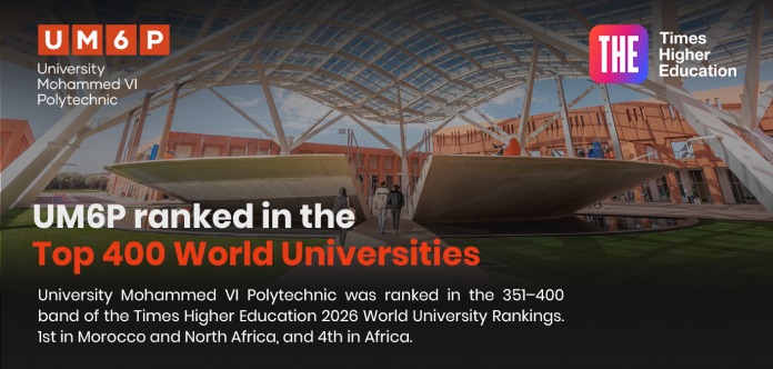 L’Université Mohammed VI Polytechnique entre dans le classement des 400 meilleures universités mondiales