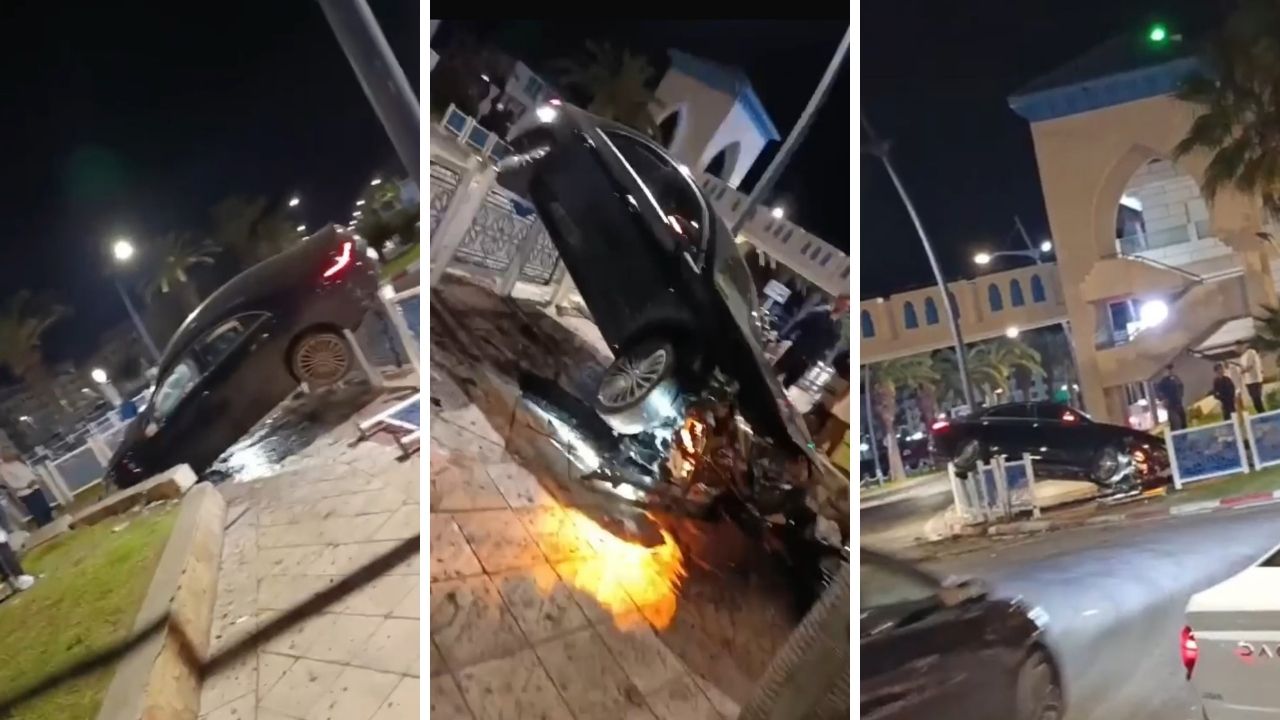 La vitesse excessive responsable d&rsquo;un grave accident de la route à Mdiq