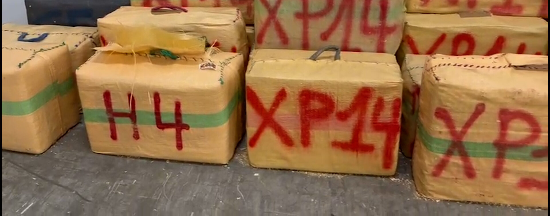 Saisie de plus de 4 tonnes de résine de cannabis lors d&rsquo;une opération sécuritaire près d&rsquo;Asfi