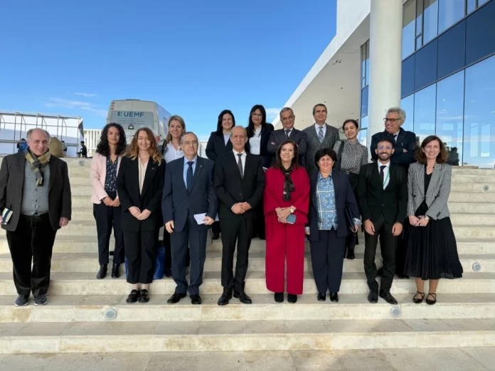 L&rsquo;ambassade de l&rsquo;Union européenne visite l&rsquo;Université Euromed à Fès pour renforcer le partenariat académique entre le Maroc et l&rsquo;Union européenne.