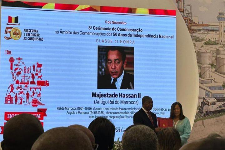 L’Angola rend hommage à Sa Majesté le Roi Hassan II, que Dieu ait son âme.