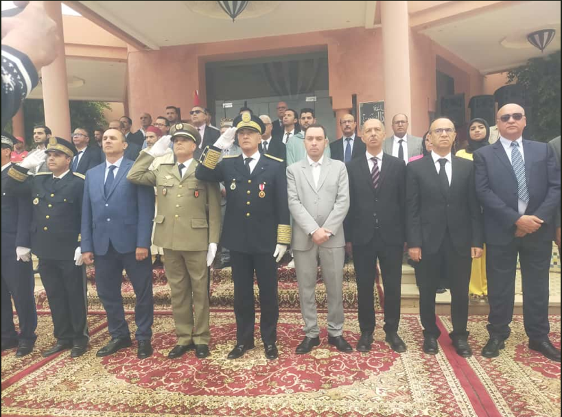 La ville de Kelaa des Sraghna : M. Yazidi préside les cérémonies de célébration du cinquantième anniversaire de la Marche Verte dans une ambiance solennelle.