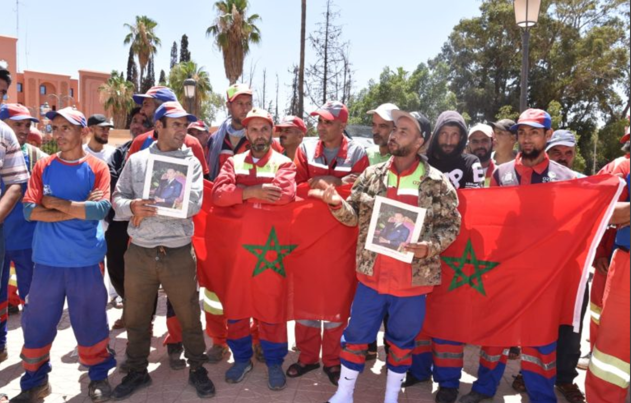 Le conseil communal de Kelaa des Sraghna réussit à maîtriser la crise de salubrité et redonne vie aux rues de la ville.