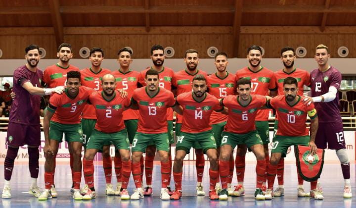 Les Lions du Futsal en Demi-Finale des Jeux de la Solidarité Islamique après avoir écrasé l&rsquo;Afghanistan 4-0