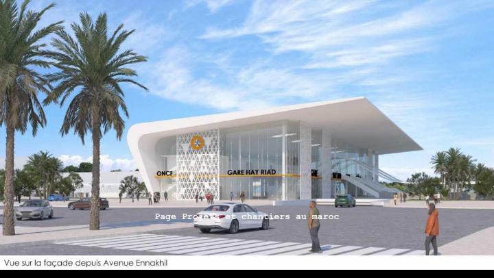 Rabat se prépare à inaugurer la gare du train à grande vitesse dans le quartier de Riyad début janvier 2026.