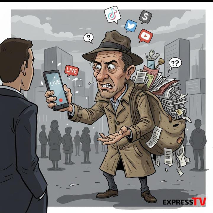 Donne-moi… ou je lance un live ! Une comédie noire au nom du journalisme