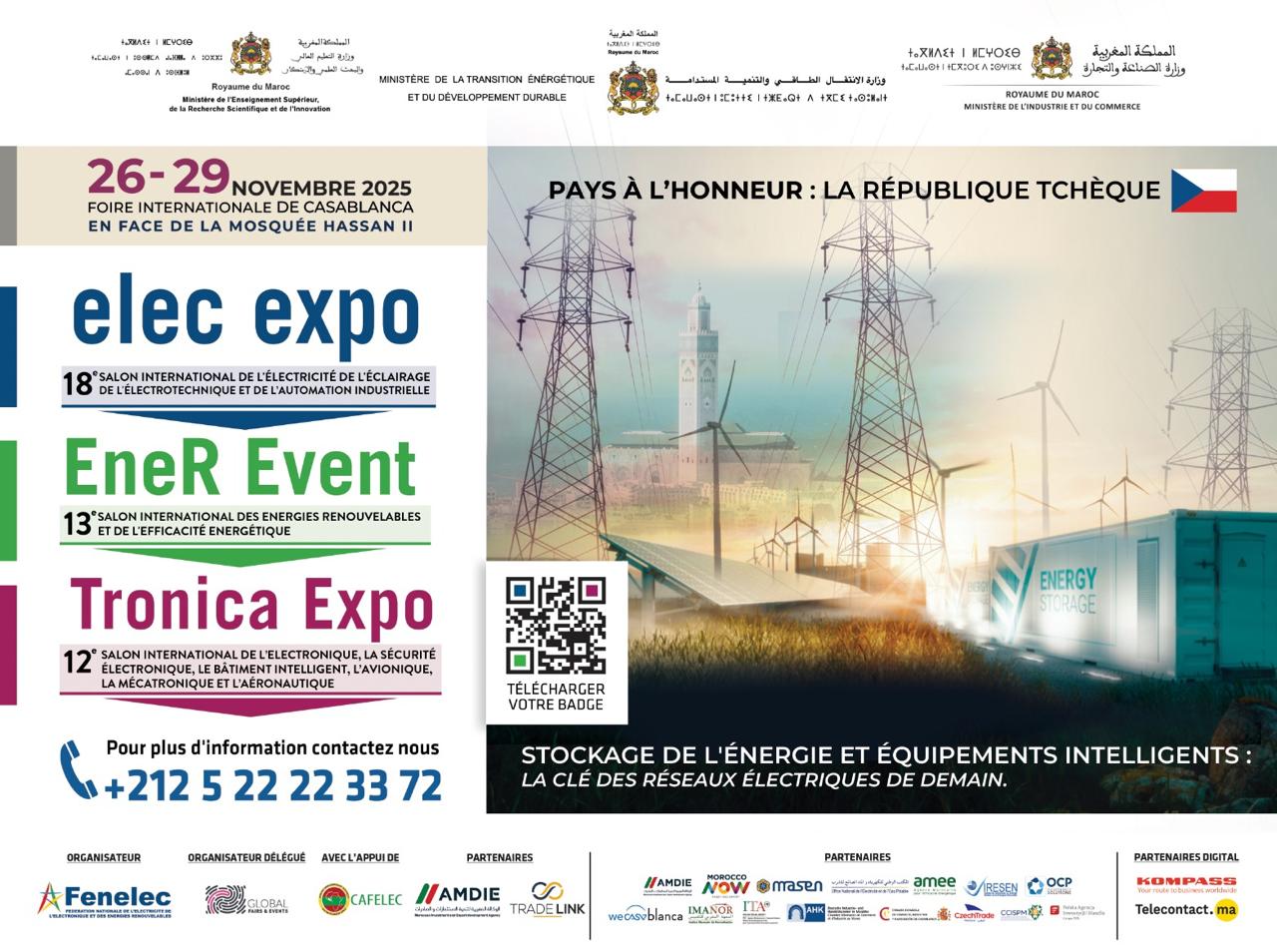 Casablanca accueille trois grands salons pour promouvoir la transition énergétique en Afrique