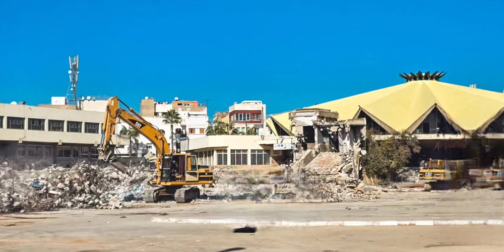 هدم القامرة