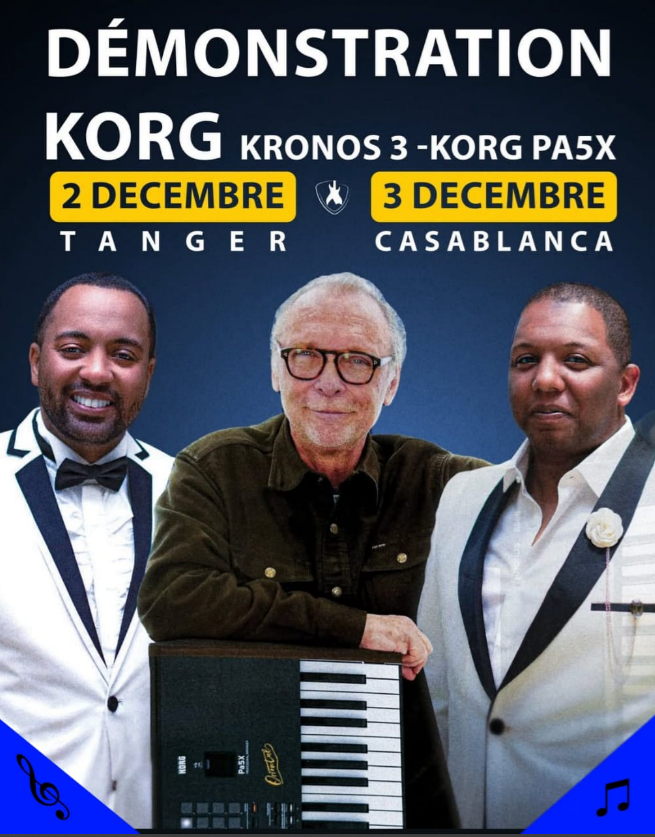 Les frères Oussama et Yassine Bahy participent à la tournée KORG et apportent une touche marocaine aux scènes de spectacles mondiales.