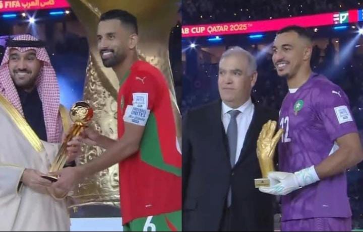Le Maroc remporte la Coupe arabe et décroche les prix individuels : Ben Abid meilleur gardien, Harimat meilleur joueur.