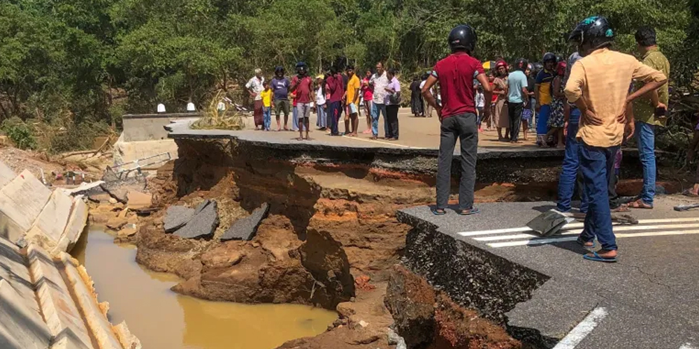 إعصار ديتواه سيريلانكا