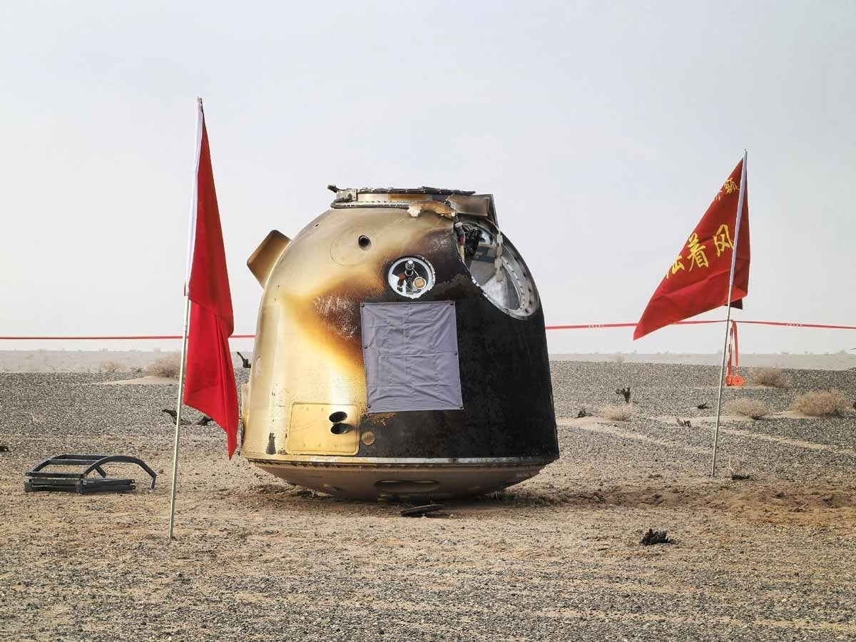 La Chine dévoile sa première capsule spatiale habitée à des fins commerciales destinée aux vols suborbitaux.