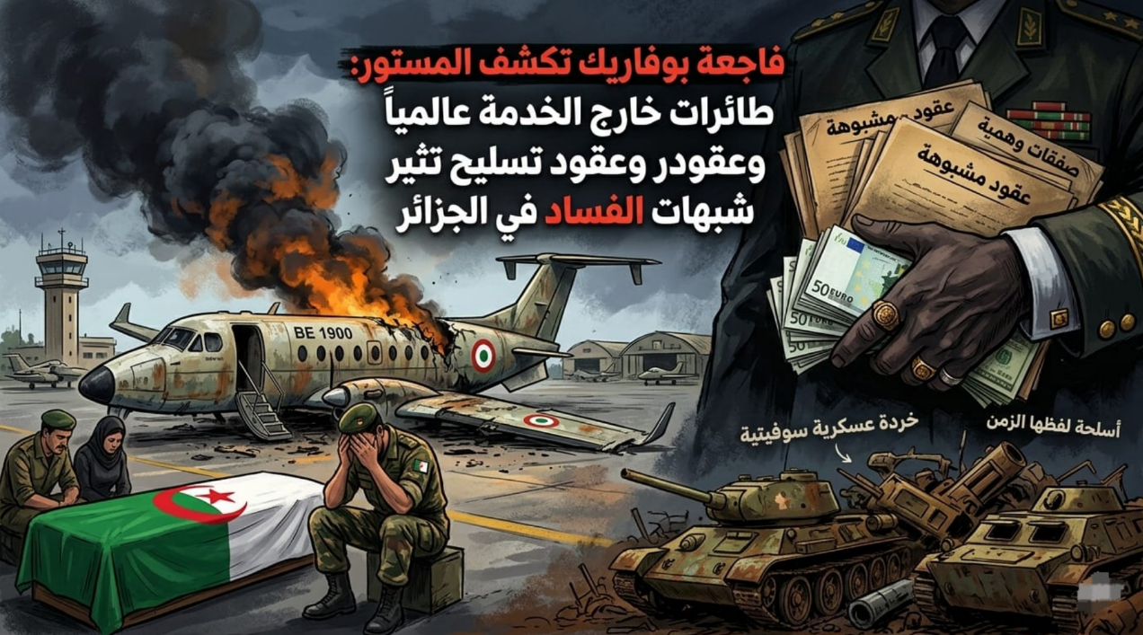Tragédie de Boufarik : Révélations sur des avions hors service à l&rsquo;échelle mondiale et des contrats d&rsquo;armement suscitants des soupçons de corruption en Algérie.