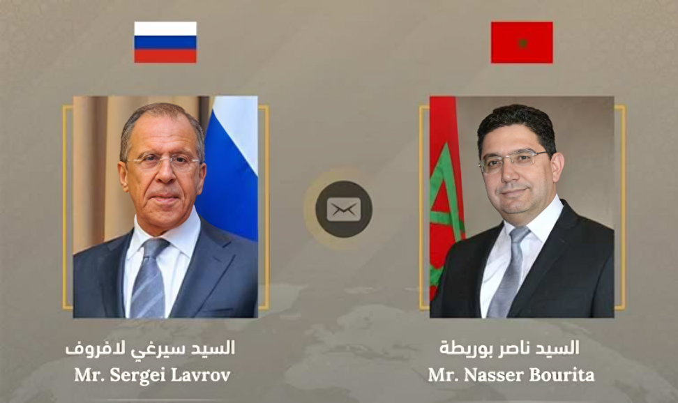 Brièvement au téléphone, Bourita et Lavrov confirment le renforcement de la coopération stratégique entre Rabat et Moscou.