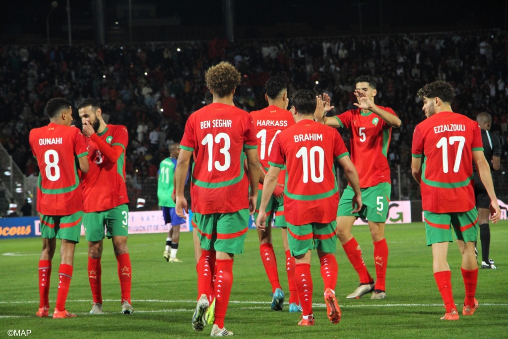 L&rsquo;équipe nationale marocaine maintient sa huitième position dans le classement mondial des sélections.