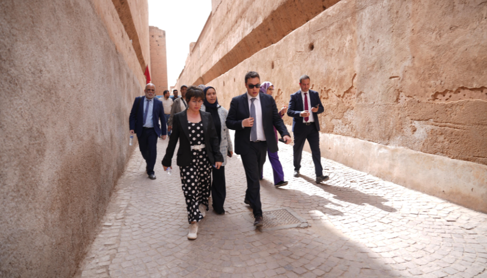 Bensaïd supervise la restauration du patrimoine à Marrakech après le séisme