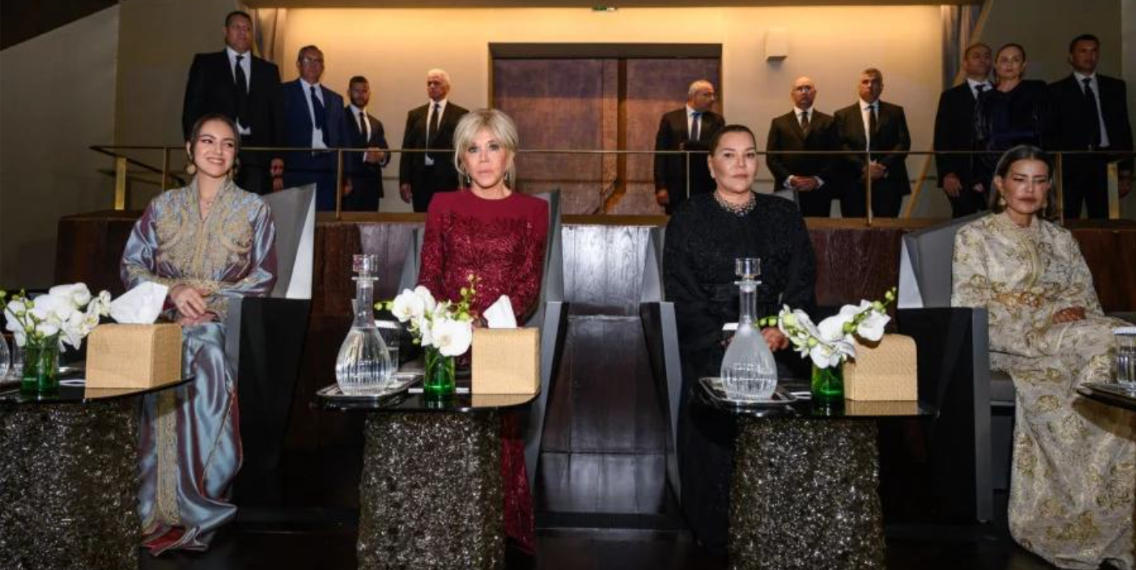 Rabat inaugure le théâtre royal en présence des princesses et de Brigitte Macron