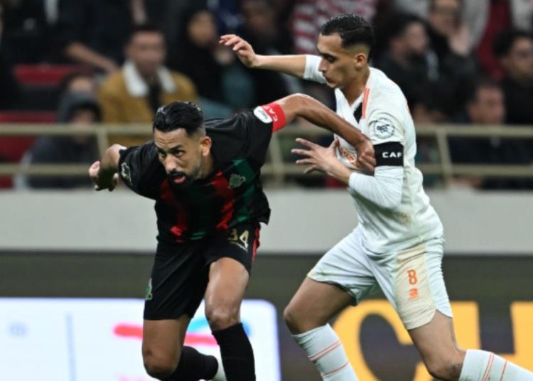 الجيش الملكي يطيح بنهضة بركان في ذهاب نصف نهائي دوري الأبطال