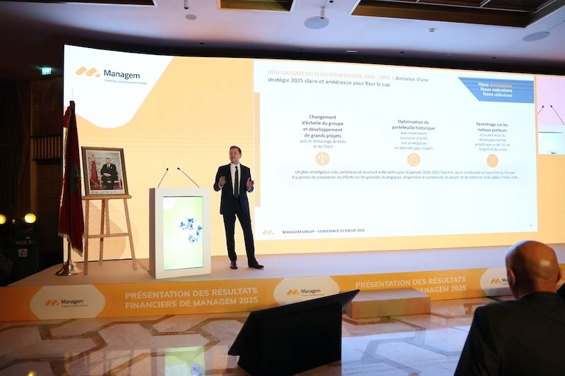 « Managem » clôt 2025 avec les plus hauts bénéfices de son histoire et renforce sa présence en Afrique.