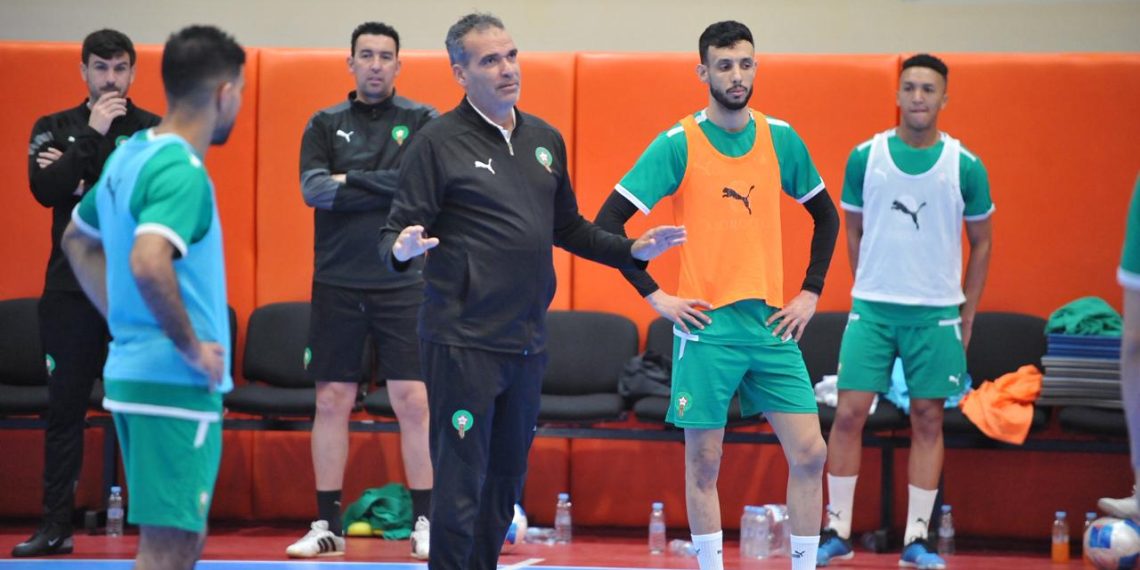 L’équipe nationale de futsal intensifie ses préparatifs à Berkan